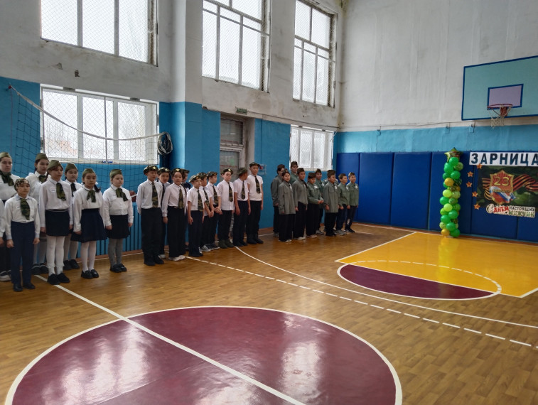Всероссийская военно-патриотическая игра "Зарница 2.0" в средней возрастной группе, 20 февраля 2025 года (отборочный этап).